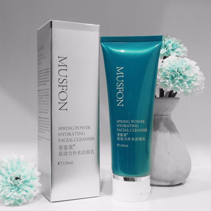 美姿泉泉动力补水洁面乳批发，研美化妆品厂供应